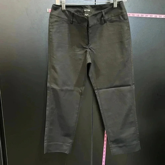 WHBM Slim Ankle dressy pants/trousers,sewn slash pockets,belt loop, lightweight - Picture 2 of 10